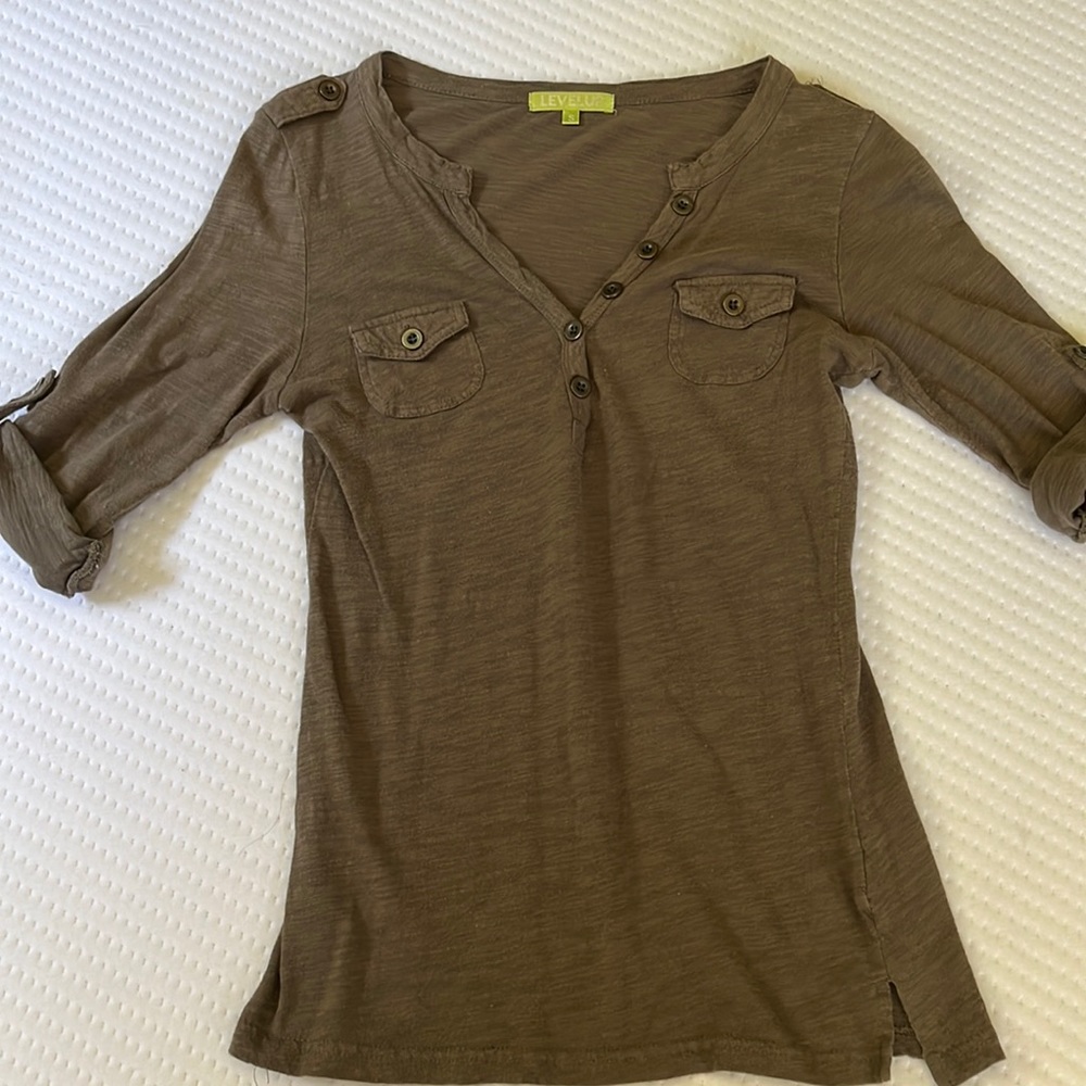 Levelup Green Shirt